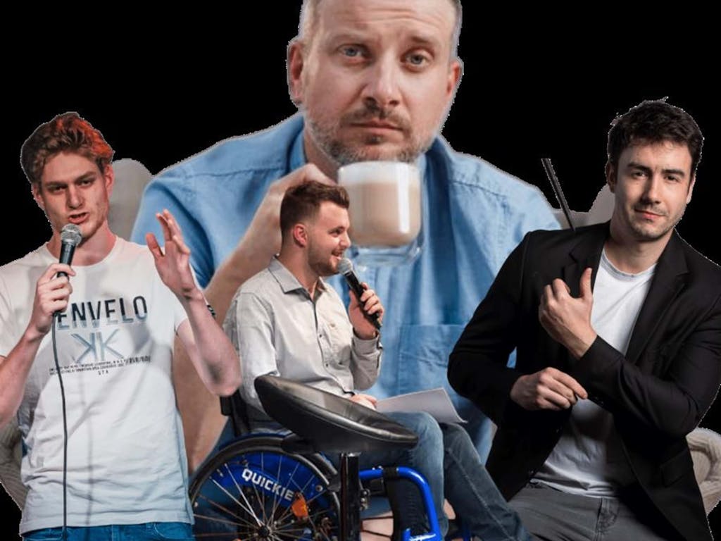 Aleš Novak in pubeci...